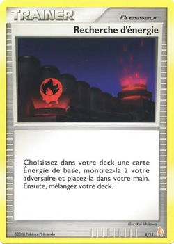 Recherche d'Énergie