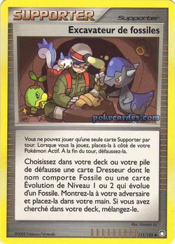 Excavateur de fossiles