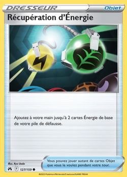 Récupération d'Énergie