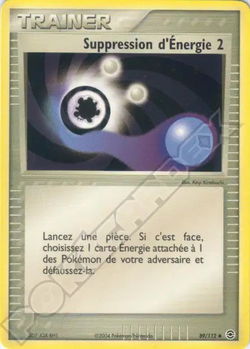 Suppression d'Énergie 2