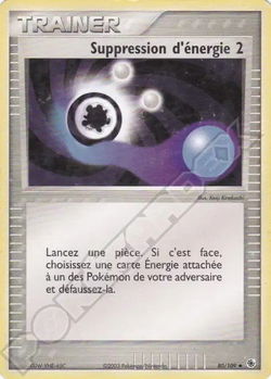 Suppression d'énergie 2