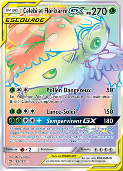 Celebi et Florizarre GX