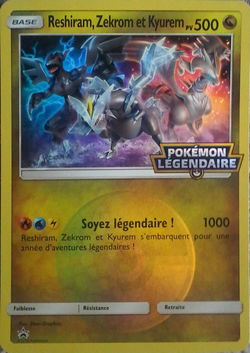 Reshiram, Zekrom et Kyurem