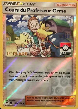 Cours du Professeur Orme