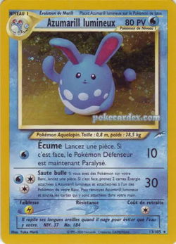 Azumarill lumineux