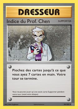 Indice du Prof. Chen