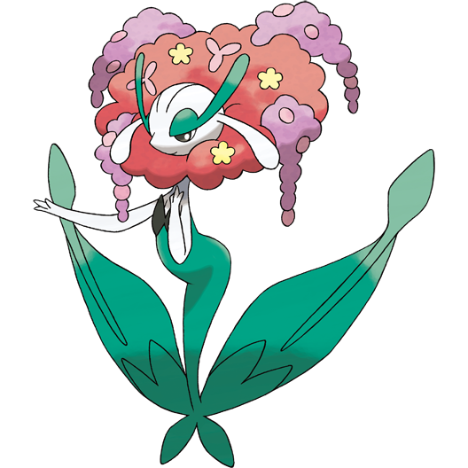 Florges Red Flower