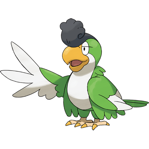Tapatoès Plumage Vert