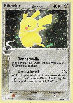 Pikachu δ