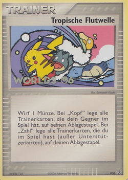 Tropische Flutwelle