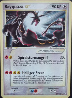 Rayquaza GoldStar