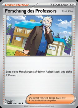 Forschung des Professors