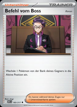 Befehl vom Boss