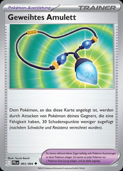 Geweihtes Amulett
