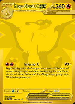 Mega-Glurak X ex
