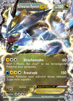 Schwarzes Kyurem EX