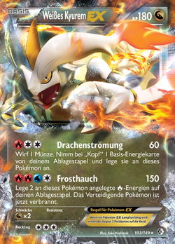 Weißes Kyurem EX