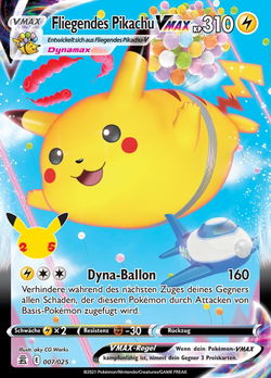 Fliegendes Pikachu VMAX