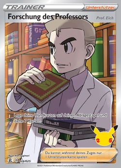 Forschung des Professors