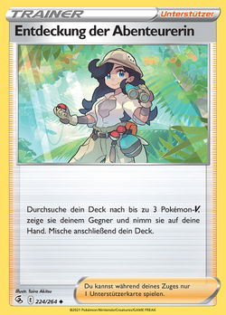 Entdeckung der Abenteurerin