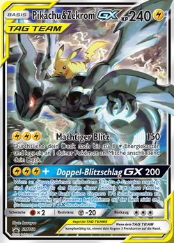 Pikachu & Zekrom GX