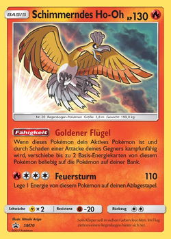 Schimmerndes Ho-Oh