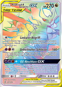Knakrack & Giratina GX
