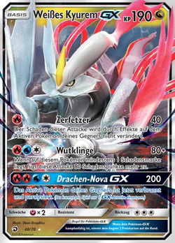 Weißes Kyurem GX