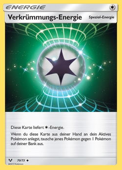 Verkrümmungs-Energie