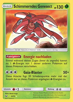 Schimmerndes Genesect