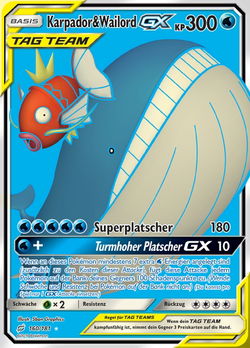 Karpador & Wailord GX