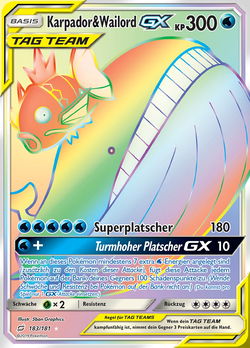 Karpador & Wailord GX