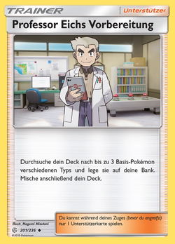 Professor Eichs Vorbereitung