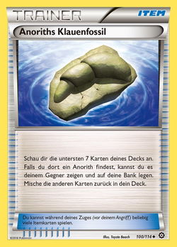 Anoriths Klauenfossil