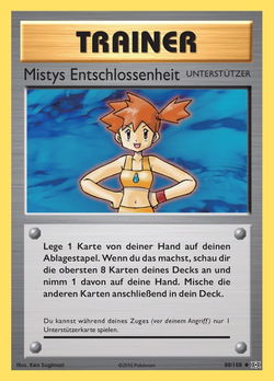 Mistys Entschlossenheit