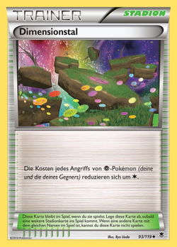 Dimensionstal