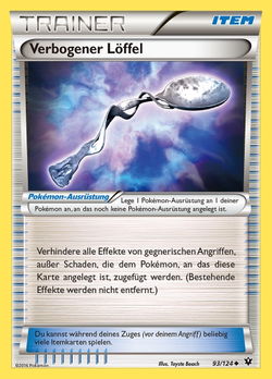 Verbogener Löffel