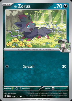 N's Zorua