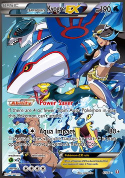 Team Aqua's Kyogre EX